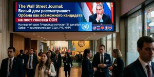 The Wall Street Journal: Белый дом рассматривает Орбана как возможного кандидата на пост генсека ООН